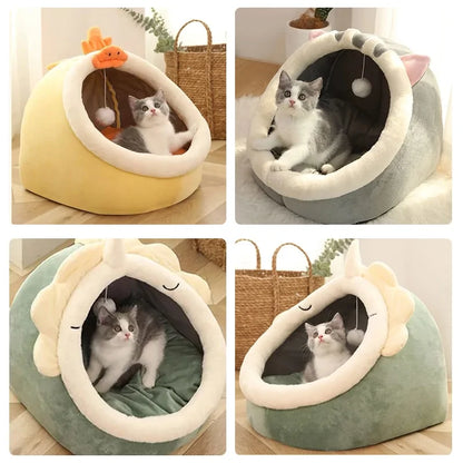 CuddleCave Warm Pet Bed