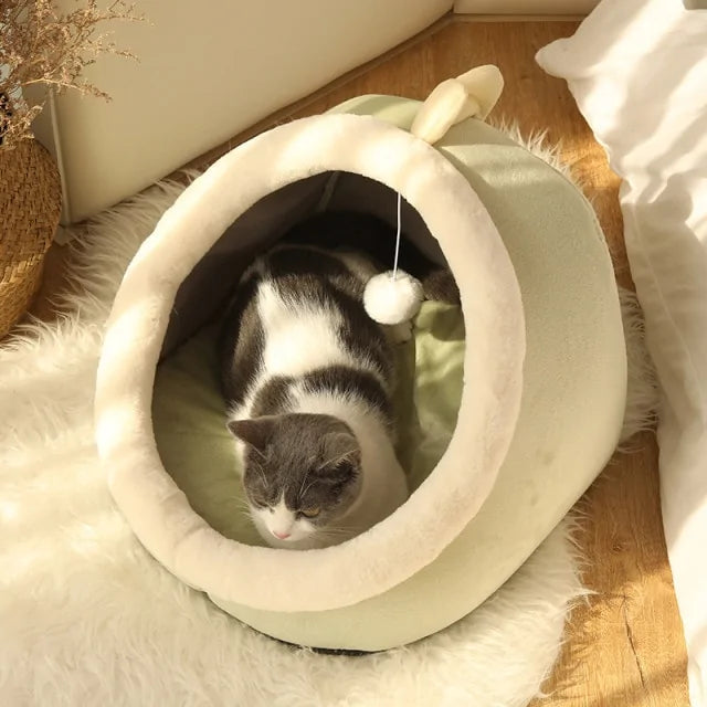 CuddleCave Warm Pet Bed