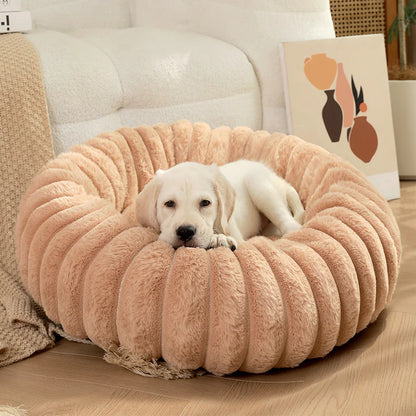 Plush Round Cat & Dog Nest