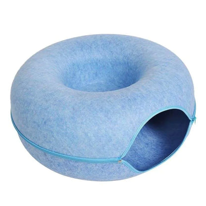 CozyCat Round Felt Bed