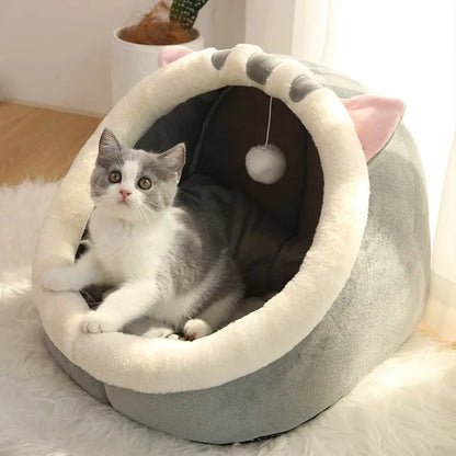 CuddleCave Warm Pet Bed