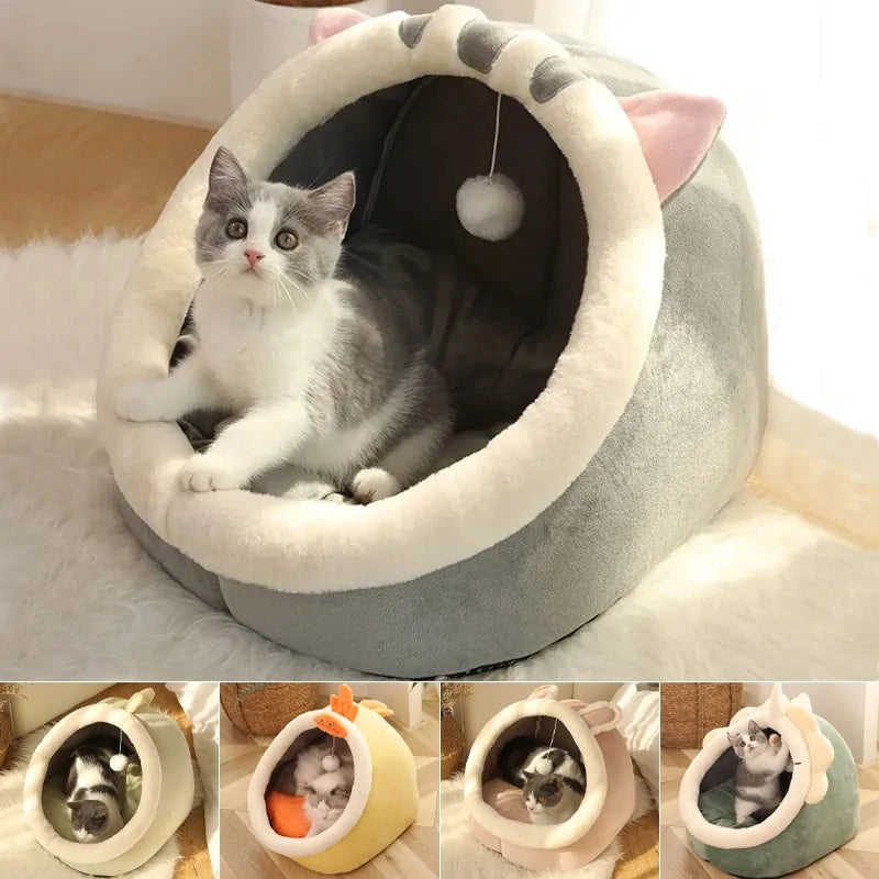 CuddleCave Warm Pet Bed