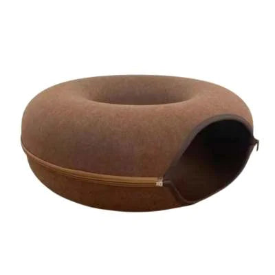 CozyCat Round Felt Bed