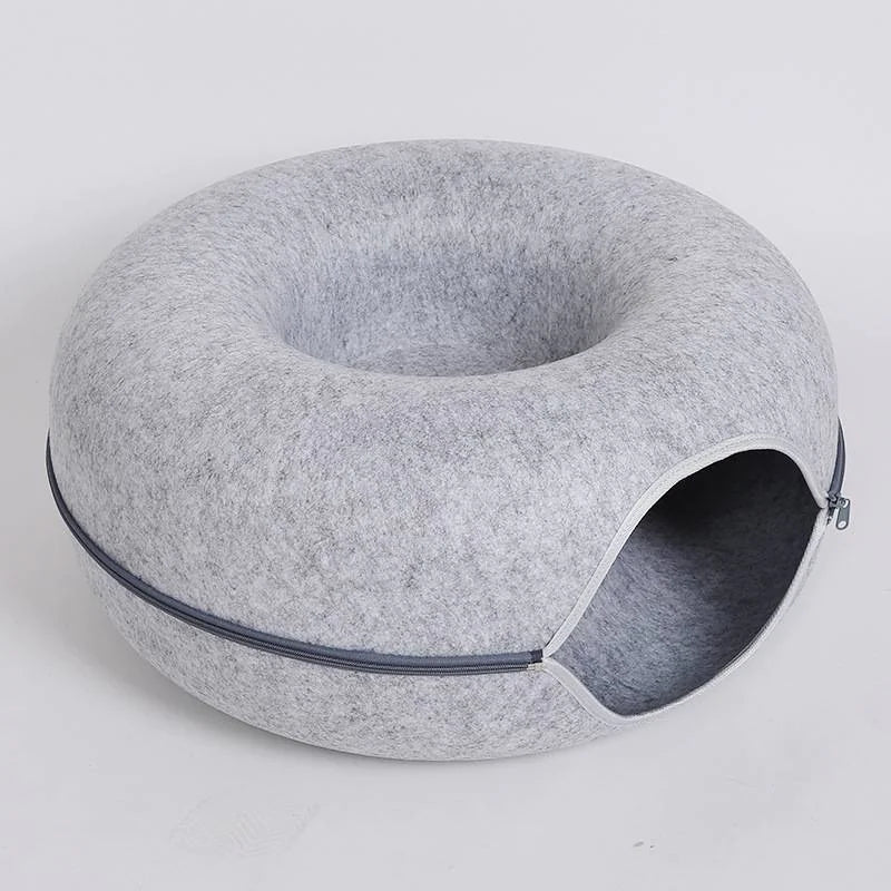 CozyCat Round Felt Bed