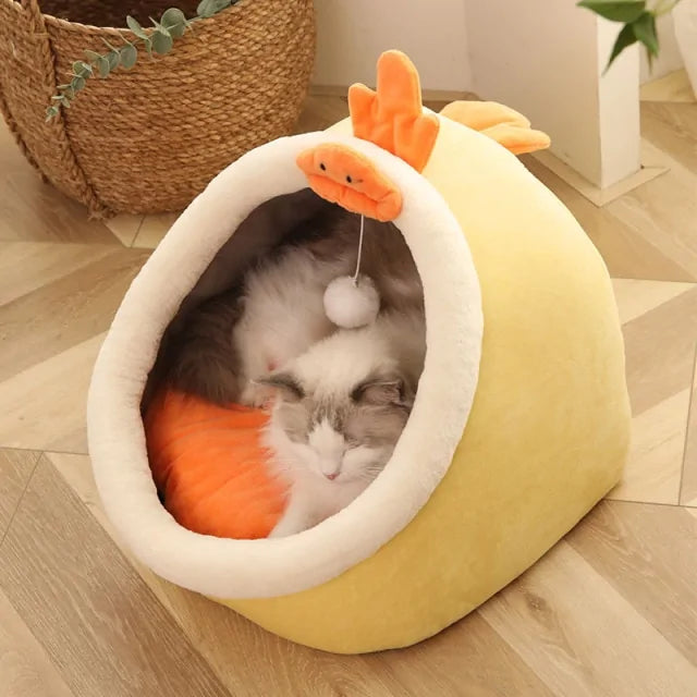 CuddleCave Warm Pet Bed