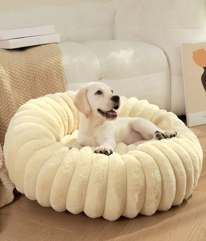 Plush Round Cat & Dog Nest